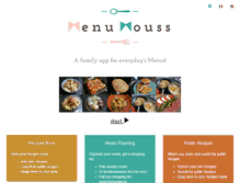 Tablet Screenshot of menumouss.com